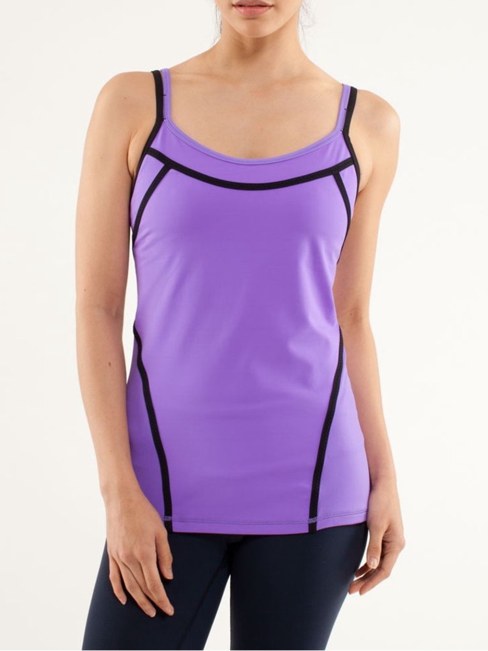 Lululemon Ignite Tank - Power Purple/Black